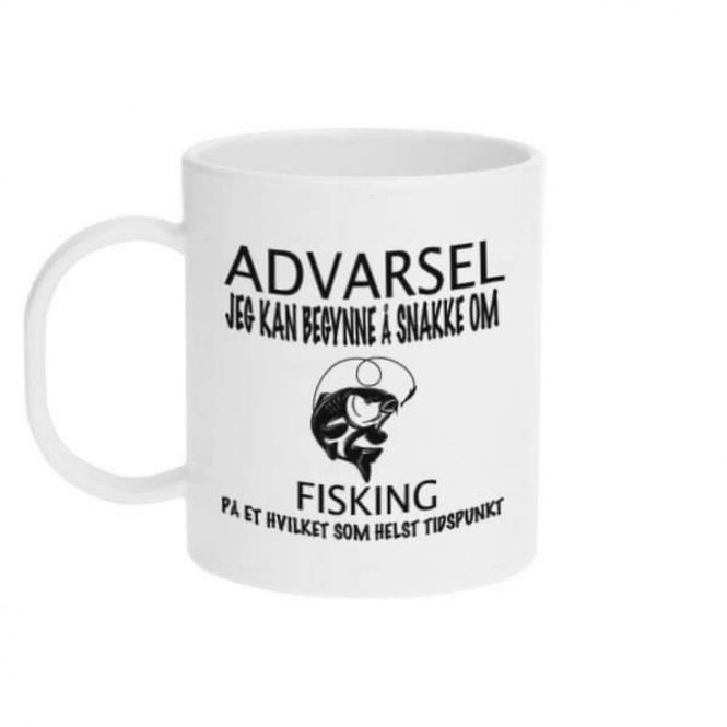 Hovedbilde ADVARSEL FISKING KOPP