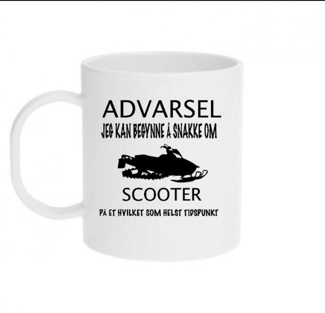 Hovedbilde ADVARSEL SCOOTER KOPP